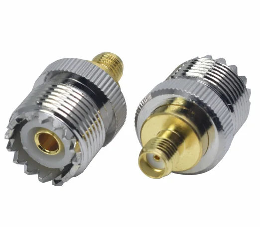 

10pcs SMA Female to UHF PL259 SO239 Female Jack RF Coaxial Adapter Straight RF Connectors