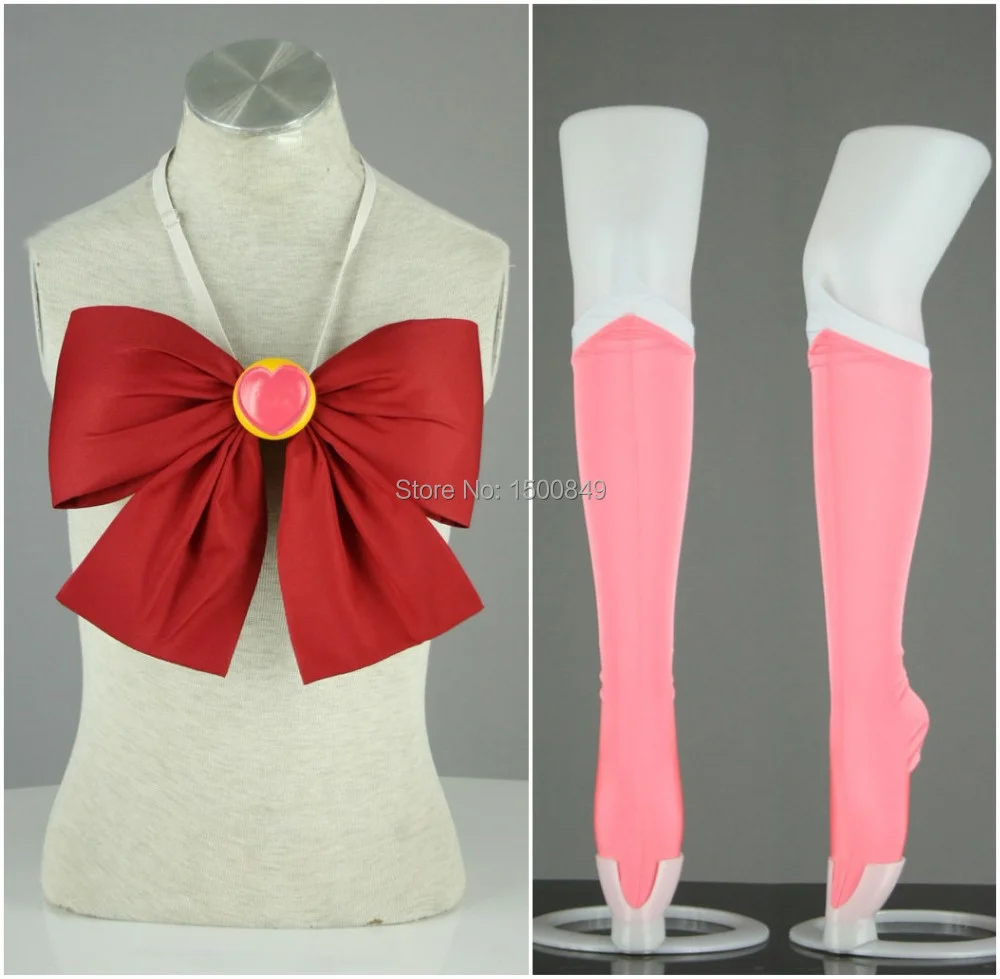 Disfraz de Anime Sailor Chibiusa para niños y adultos, traje de serenidad, vestido, arcos, guantes, broche, diadema, talla grande, hecho a medida