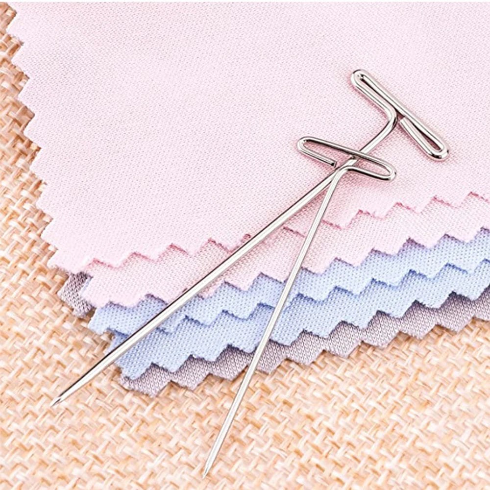 T Pins 2 Inch For Holding Wigs Hair Extender Needle Mannequin Head Wig Making Tools  Fix On Mannequin Canvas Block Head Tools