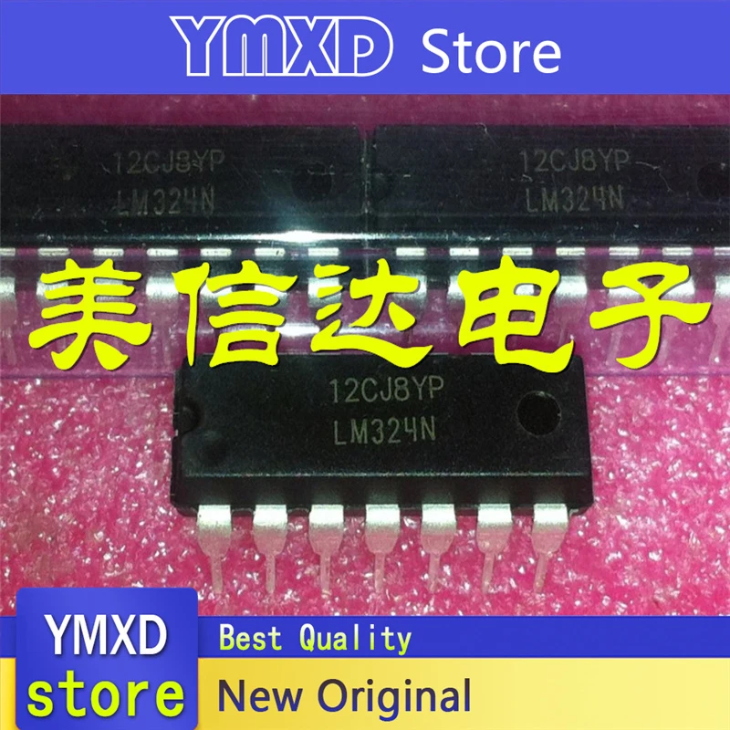 

10pcs/lot New Original LM324N chip universal four-channel operational amplifier DIP-14 In Stock