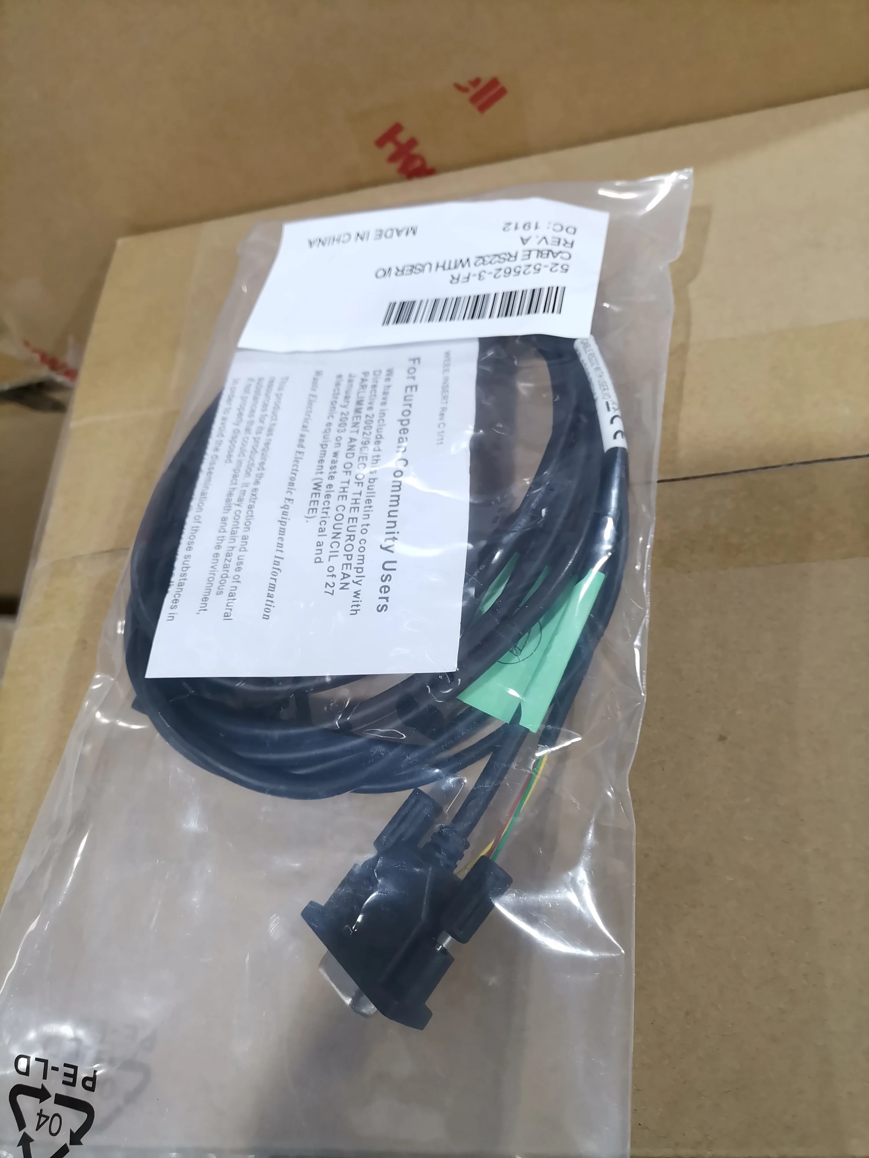 

high quality RS232 Sraight Cable For 3320G Scanner Cable NEW ORIGINAL