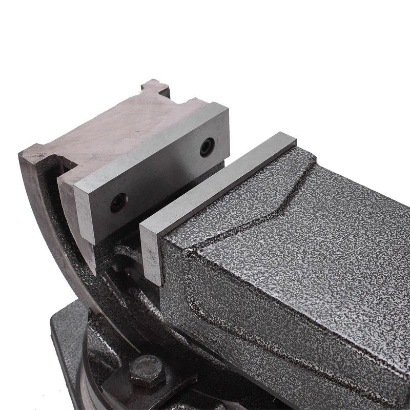 4 Inch Inclinable Angle Solid Flat Tongs 360 Degree Rotating Precision Taper Vise Universal Vise