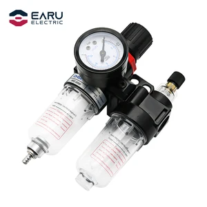 Hava-Yağ Ayırıcının Kompresörü ve Havadan Bir Su Filtresi-bu, Regülatörün Valften Basınca, AFC2000 AFR2000 + AL2000 G1/4'e kadar olmasını önlemek için kullanılır 5 sıcak satış yüksek kalite vana basınç regülatörü-no. 4