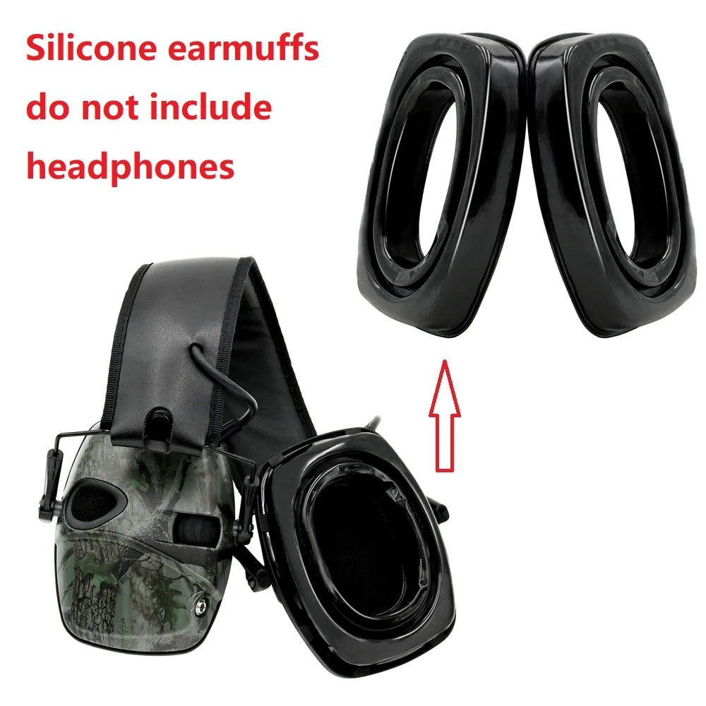 Gel Ear Pads For Howard Leight by Honeywell Impact Sport Pro Sync Tactical Headset Electronic Shooting Hearing Protection Earmuf