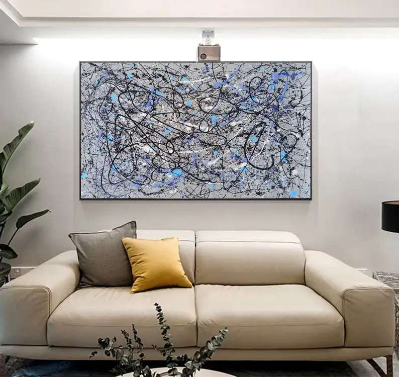 

Large Oil Painting Large Abstract Painting Oversized Wall Art Abstract Extra Large Wall Art Canvas Modern Art Wall Home Decor