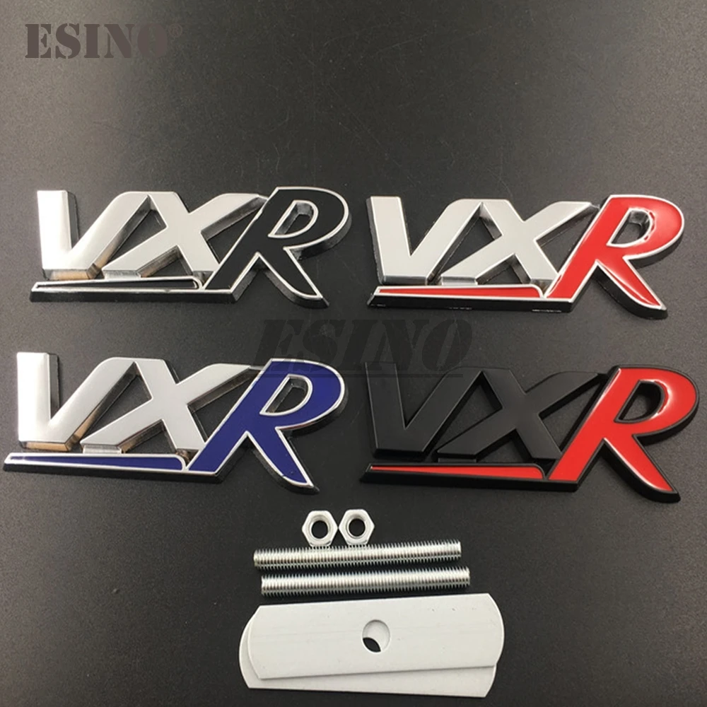 3D VXR Racing Car Front Grill Zinc Alloy Badge Emblem For Car Body Accessories Styling Badge Decal for Vauxhall VXR