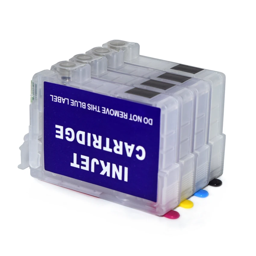 220 220XL T220 Navulbare Inkt Cartridge Met Wegwerp Chip Voor Epson WF-2650 WF-2660 2750 2760 XP-320 XP-420 XP-424 WF-2630