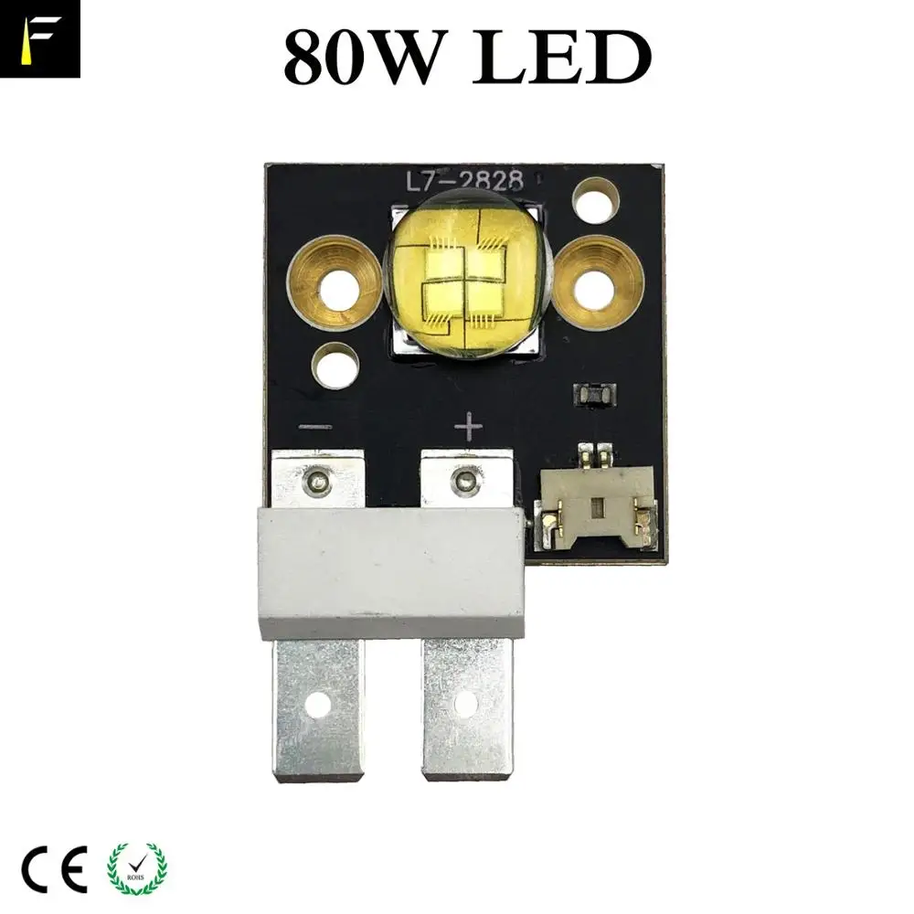 سطوع فائق CST CBT SSD LED 80 وات (4 شرائح كبيرة) مدمجة مصدر إضاءة المنظار الطبي LED