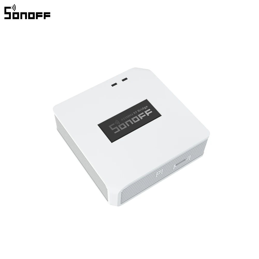Itead SONOFF RF Bridge 433 MHz สัญญาณสัญญาณไร้สาย WIFI Smart Home Automation ทำงานร่วมกับ RF 433 MHz รีโมทคอนโทรล