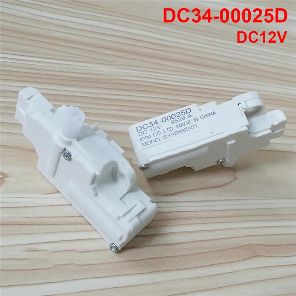 Brand New DC12V Door Lock DC34-00025D For Samsung WW90K74150OX/SC/OW Drum Washing Machine Repair Parts