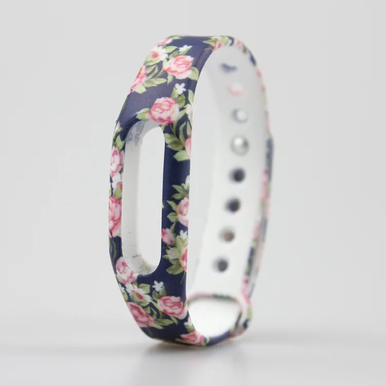 1pc Colorful Silicone Wrist Band Bracelet Wrist Strap For Xiaomi Miband Mi band 1 & 1S Smart Band