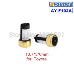 200pcs/set good quality  micro basket  fuel injector filter FOR TOYOTA CAR  ASNU003(10.7*6*3mm,AY-F102A)
