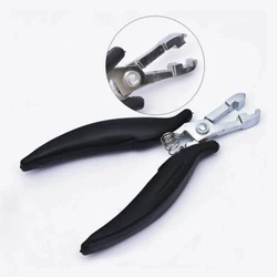 U-Shaped Pliers For Fusion Hair 6mm or 4MM Square Tip Hair Extension Pliers Black Handle Fusion Hair Pliers air Extension Tools