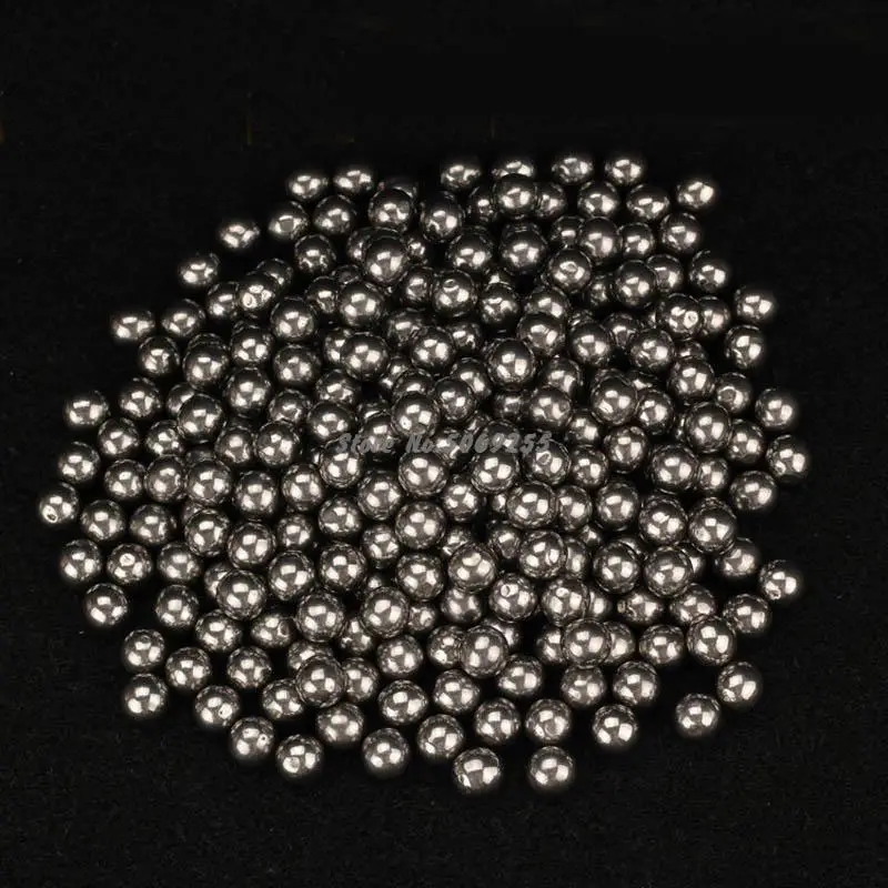Esferas de aço inoxidável para estilingue, bolas de estilingue de caça para tiro de aço inoxidável de 6mm 7mm 8mm com 500 tamanhos