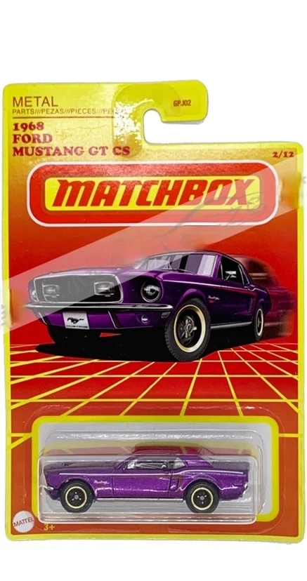 Mathcbox 1:64  Ford mustang GT  911 rally Lamborghini miura stedside pickup Limited collection die-cast car