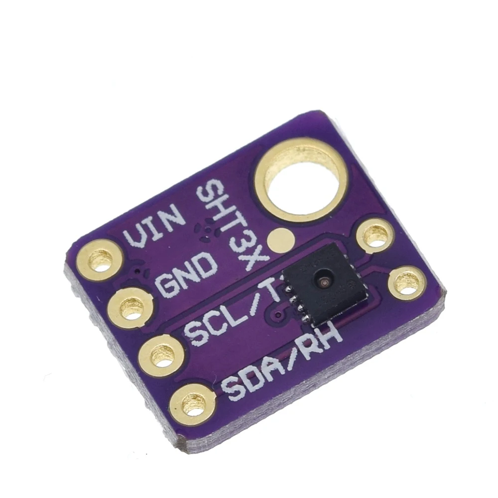 SHT31 Temperatuur SHT31-D Vochtigheid Sensor Module Microcontroller Iic I2C Breakout Weer 3V 5V Compliant Voor Arduino