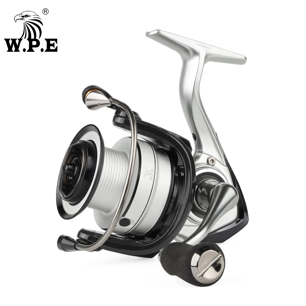 W.P.E TSM Spinning Fishing Reel 5.1:1 2000/2500/3000/3500 Max Drag Power 5KG 6+1BBs Fishing Reel Bass Pike Carp Fishing Tackle