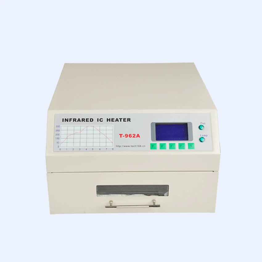 

1pc T-962A Infrared IC Heater Reflow Oven Solder Soldering Machine for BGA SMD Rework 1500 W 300 x 320 mm CE Certificate