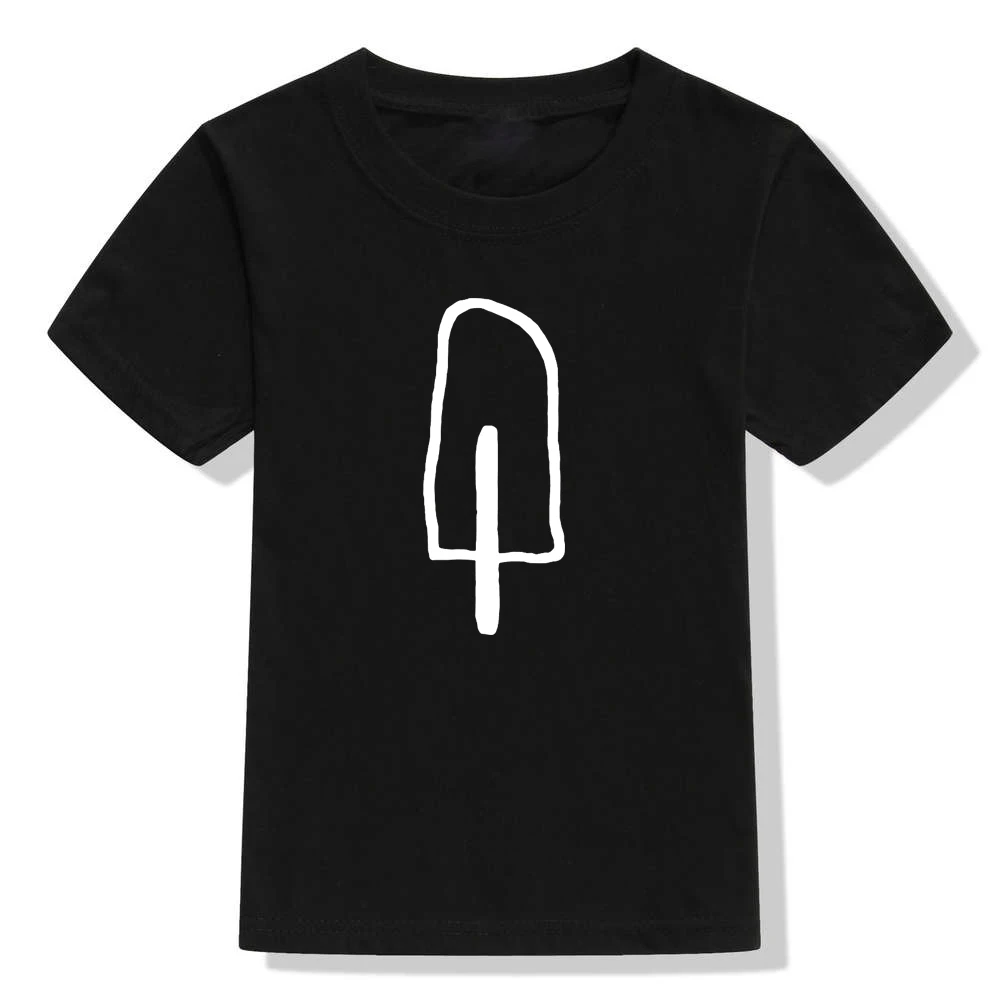 Ice Cream Printed T Shirt Fashion Short Sleeve Summer Kids T Shirts for Boys Girls Casual Tees Children Kids Tops Clothes