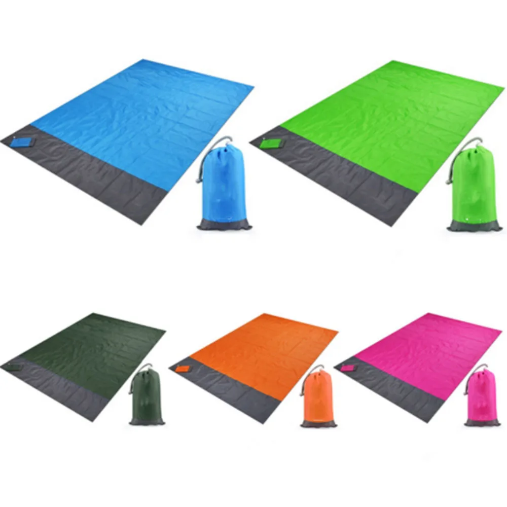 

Camping Mat Waterproof Pocket Beach Blanket Folding Portable Lightweight Outdoor Picnic Sand Beach Mat