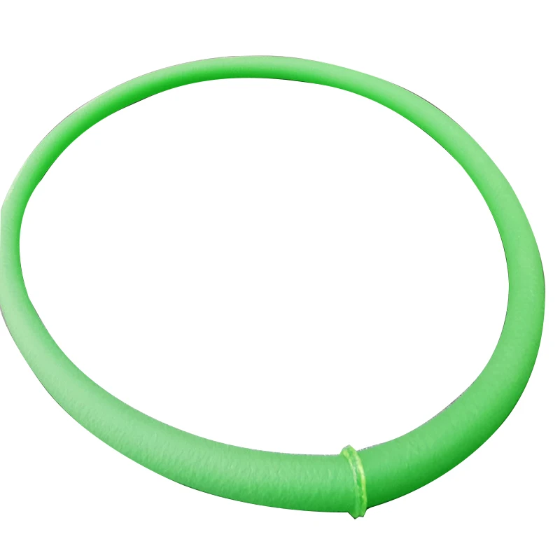Red/Green Can Hook PU Round Belt Round With Circular Belt Of Rough Surface O Adhesive Industry