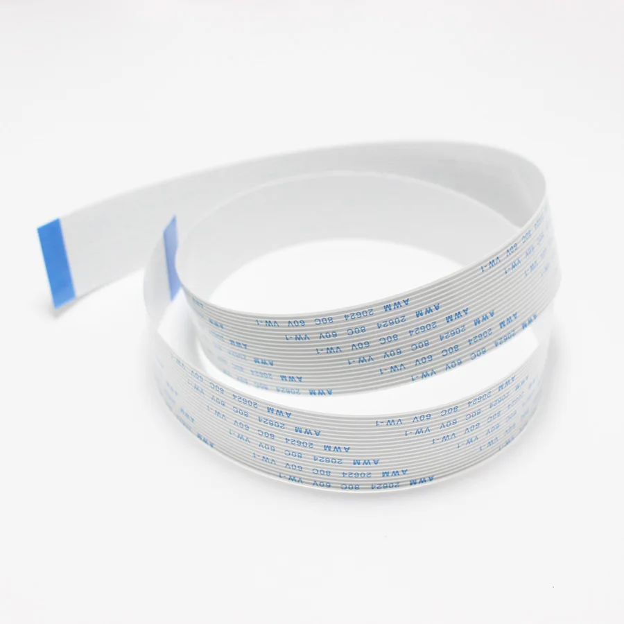 1PCS 600/800/1000/1200mm Flat flexible cable FFC FPC LCD cable 0.5mm pitch A B AWM 20624 80C 60V VW-1 4/5/6/8/10/20/30/60Pin ect