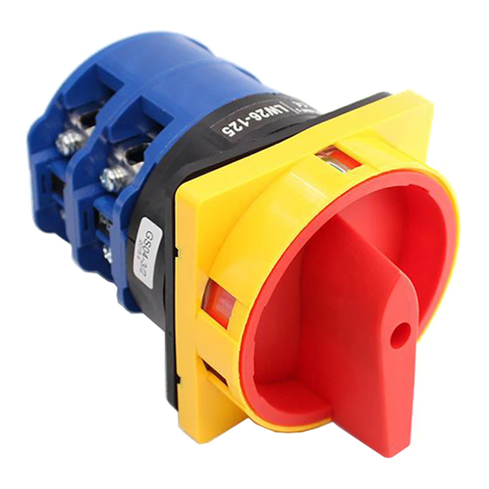 

LW26GS-125/04-3 125A 440V Универсальный поворотный кулачковый переключатель
