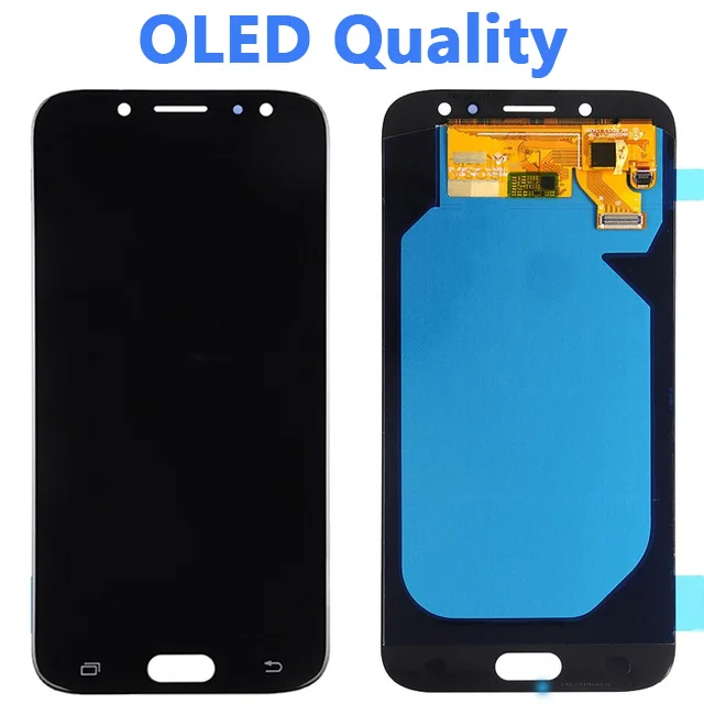 OLED lcd J730 for Samsung Galaxy J7 Pro 2017 J730F J730GM J730G Display J7 LCD Screen Touch Digitizer Assembly burn shadow