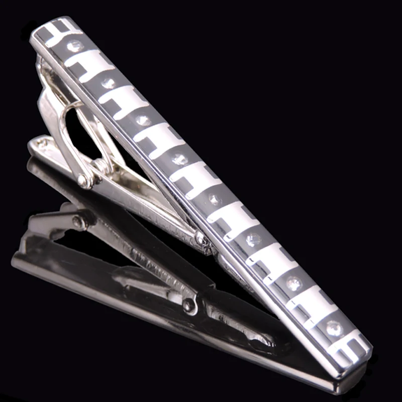 New high Fashion brand quality  Shell Crystal tie clip luxury business formal wear wedding men\'s tie clip wholesale / retail