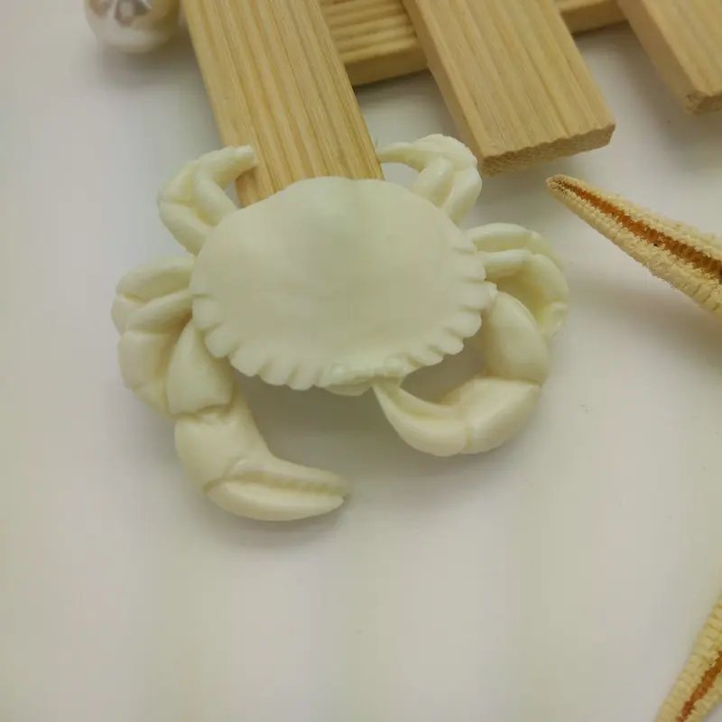 Cute Crab Shape Ocean Theme Fondant Cake Decoration Silicone Mold Candy Molds Gum Paste Baking Molds DIY Chocolate Mould m231