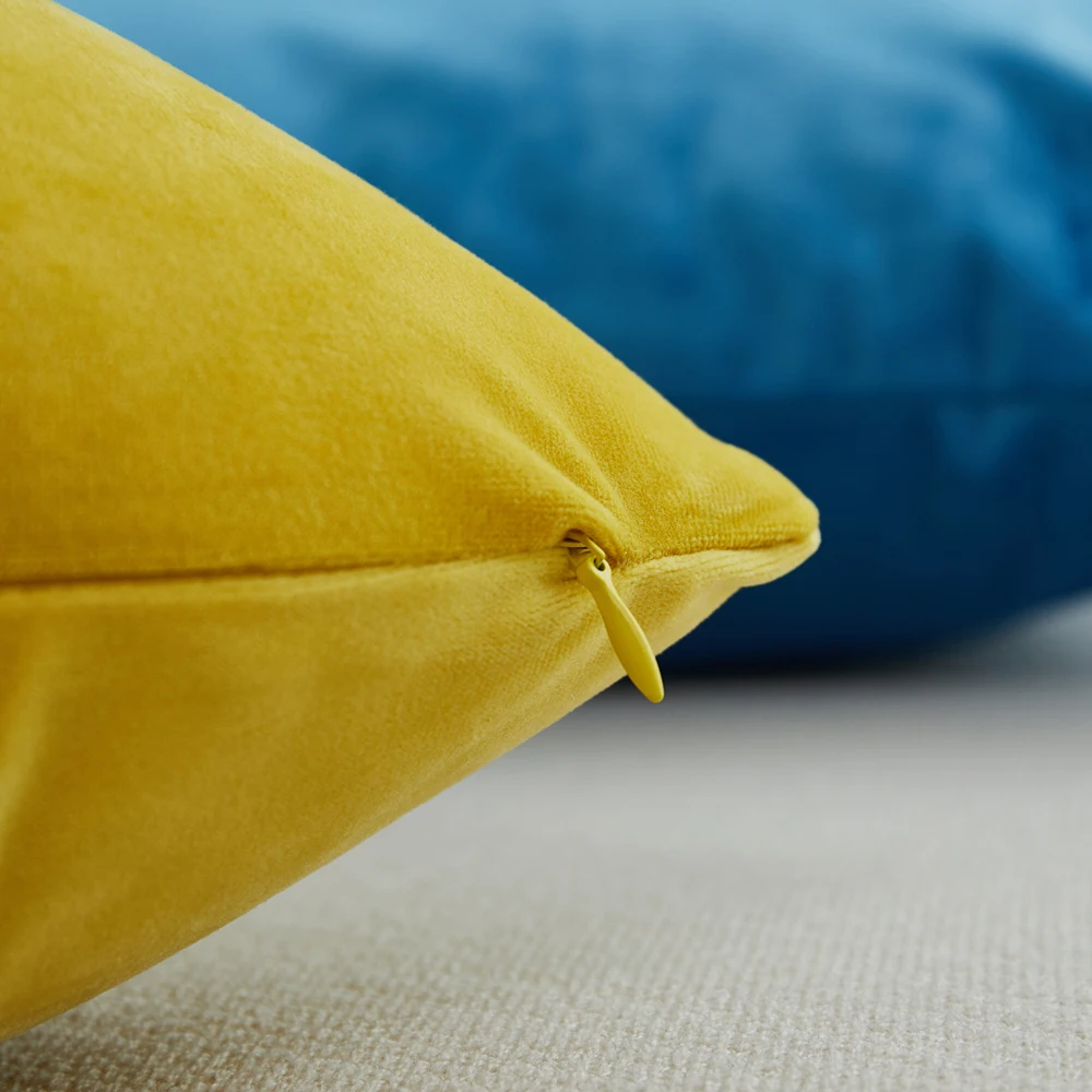 Superfine veludo fronha nordic simples lance travesseiro cobre decorativo macio luxo capa de almofada para sofá cama decoração casa