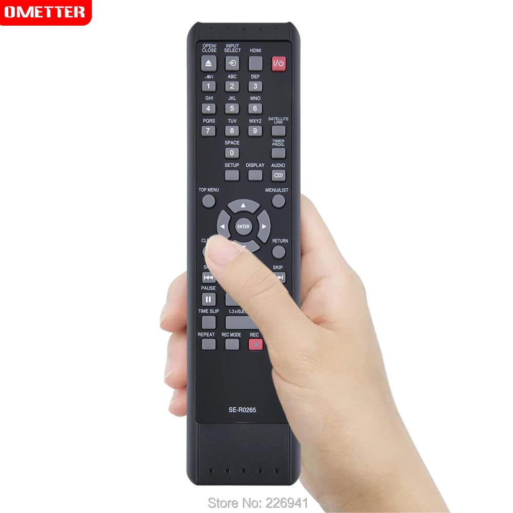 ใช้รีโมทคอนโทรลสำหรับToshiba SE-R0265 Remoto Controller Controle Teleconmande Fernbedienung