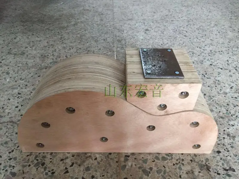 Guitar solid wood veneer side plate bending mold manual guitar tool hot bending heating bending machine mold customized