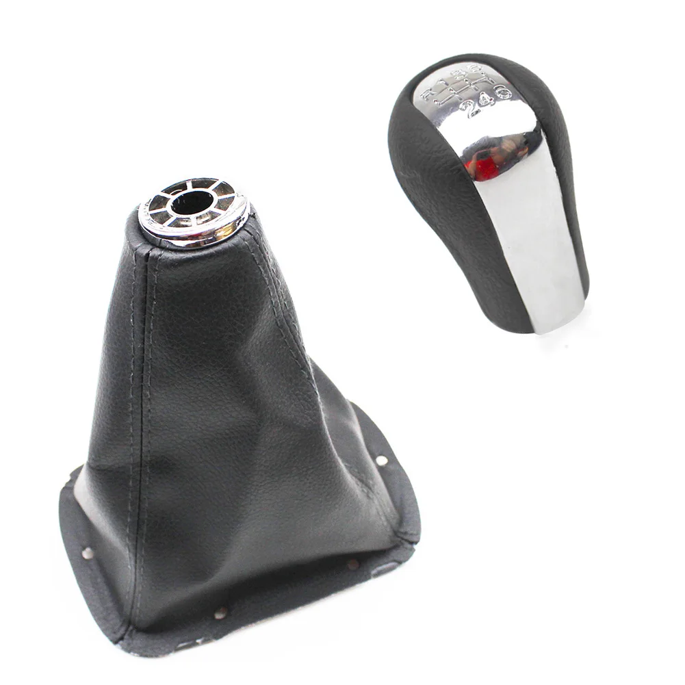 

Car Styling Gear shift cover Chrome GEAR SHIFTS KNOB Boot Frame for TOYOTA AVENSIS T25 MK2 II 2003-2009