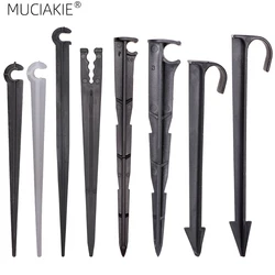 50pcs 1/8'' 1/4'' 3/8'' 16MM 20MM Hose Stakes Fixed Garden Watering Tubing Micro Drip Irrigation Fittings Hold-Down Supports