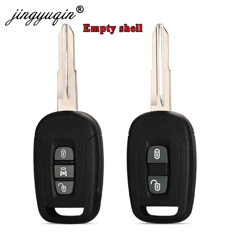 

jingyuqin 2/3 Button Remote Car Key Shell Fob Case For Chevrolet Captiva 2006-2013 Opel Antara 2006-2009 Blank Key Cover