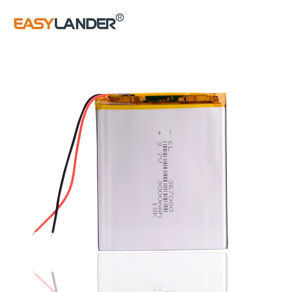 407080 3.7v 3000mAh Rechargeable Lithium Li-ion Li Polymer Battery 357080 367080 Lipo Batteries