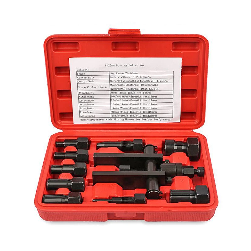 Motorcycle Internal Bearing Puller Kits Hand Tool Set Inner Bearing Puller Motorbikes Repair Remover Tools New