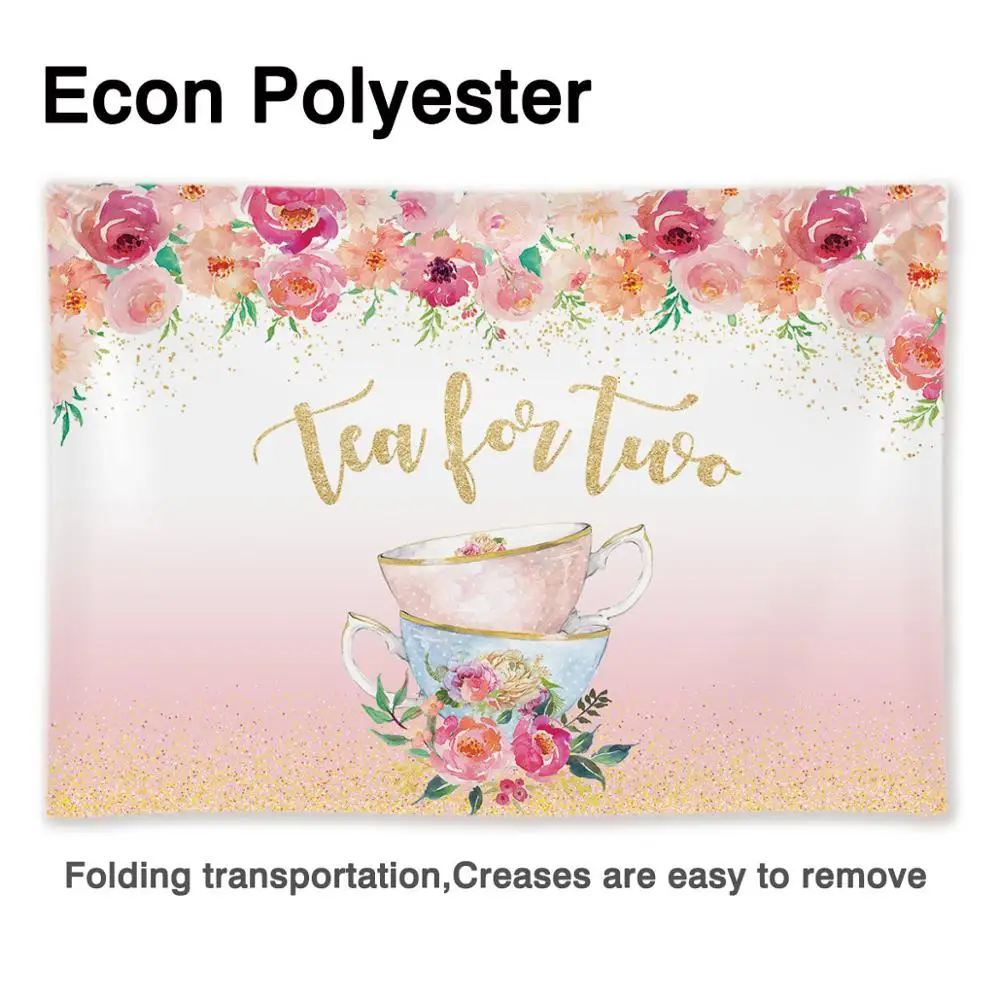 Allenjoy Trà Cho Hai Đảng Sinh Nhật Lưng Cô Gái Cho Bé Màu Nước Hoa Màu Hồng Lấp Lánh Nền Chụp Ảnh Cho Studio Ảnh