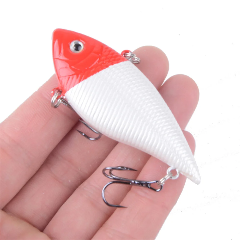 1Pcs Sinking Vibration VIB Fishing Lure 6.5cm 10g Artificial Hard Bait Swimbait Peche Bass Pike Trolling Pesca Fishing Tackle