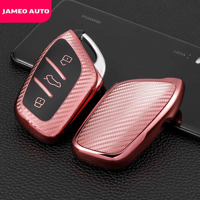 Car Accessories for Roewe RX5 I6 ERX5 I5 RX8 RX3 for MG6 MG ZS EV EZS HS EHS Smart Key Case Bag Shell Cover Protector