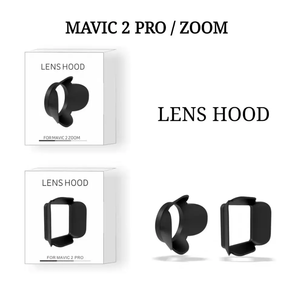 For DJI Mavic 2 Pro / Zoom Drone Protective Cover Lens Anti-glare Sunshade Sun Hood Protector for DJI Mavic 2 Accessories