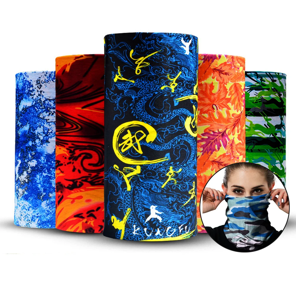 Outdoor Climbing Hiking UV Scarf Men Women Turban Hand Band Magic Scarves Sport Cycling Bandanas Hairbad Accessories