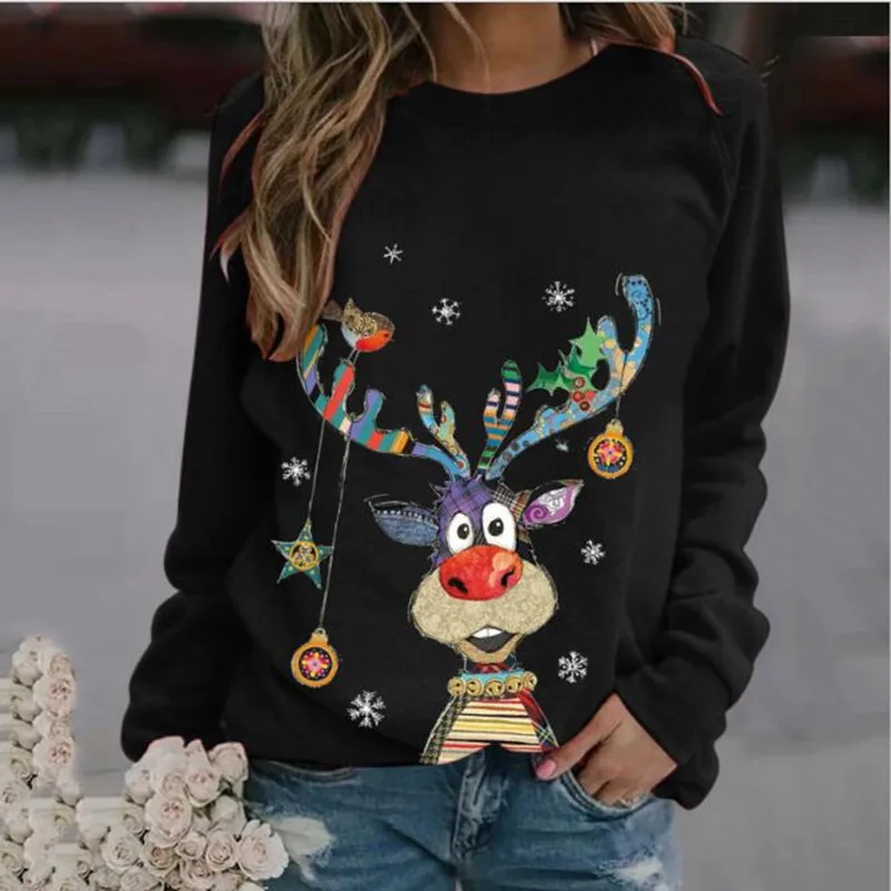 3D Funny Christmas printing Ugly Christmas Sweater Jumper Men Women Autumn Winter Clothing Tops Crew Neck Christmas gift