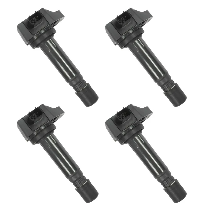 

4 pcs New Ignition Coil 30520-RNA-A01 099700-101 For Honda Civic 1.8L UF582 C1580 UF-582 30520 RNA A01 30520RNAA01