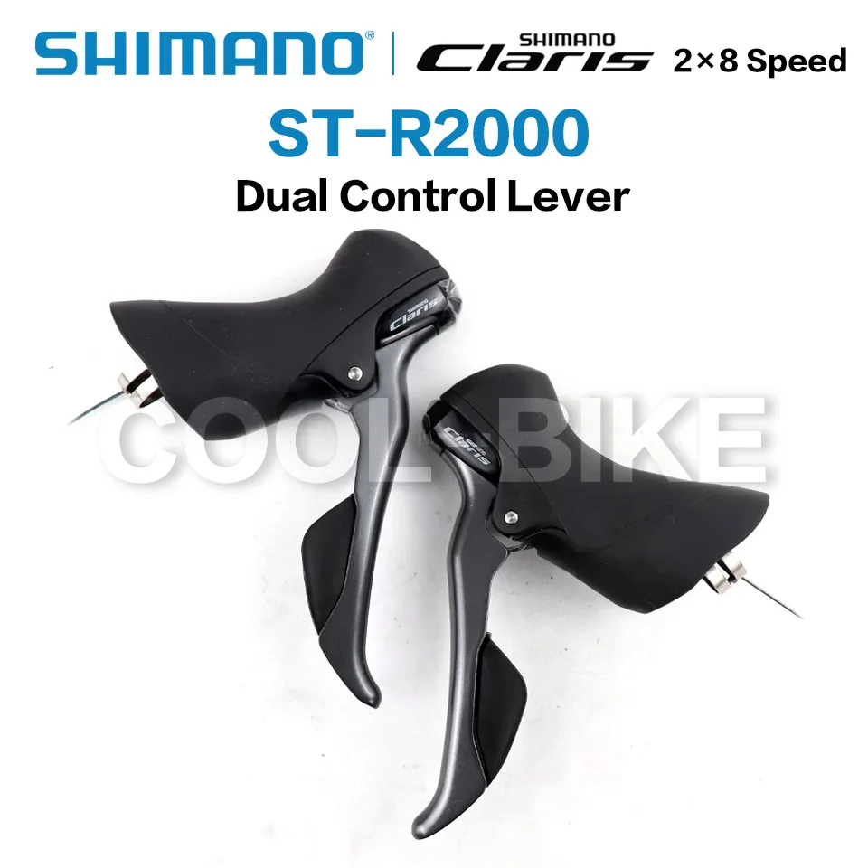 

shimano Claris ST R2000 2x8 Speed Shifter Road BIKE shifter brake levers conjoined DIP ST-R2000 Left-Right Dual Control Lever