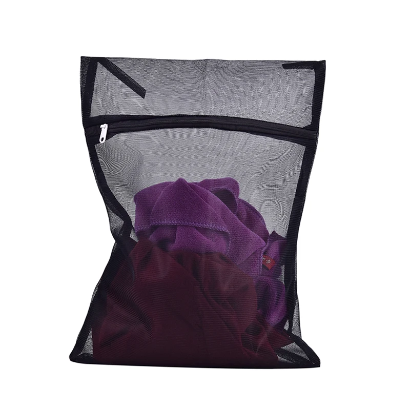 

Clothes Washing Machine Laundry Bag With Zipper Nylon Mesh Net Bra Washing Bag