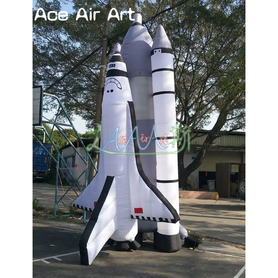 

Custom Inflatable Aerospaceplane Aircraft Model With Air Blower For Exhibition/Trade Show/Advertising Made By Ace Air Art