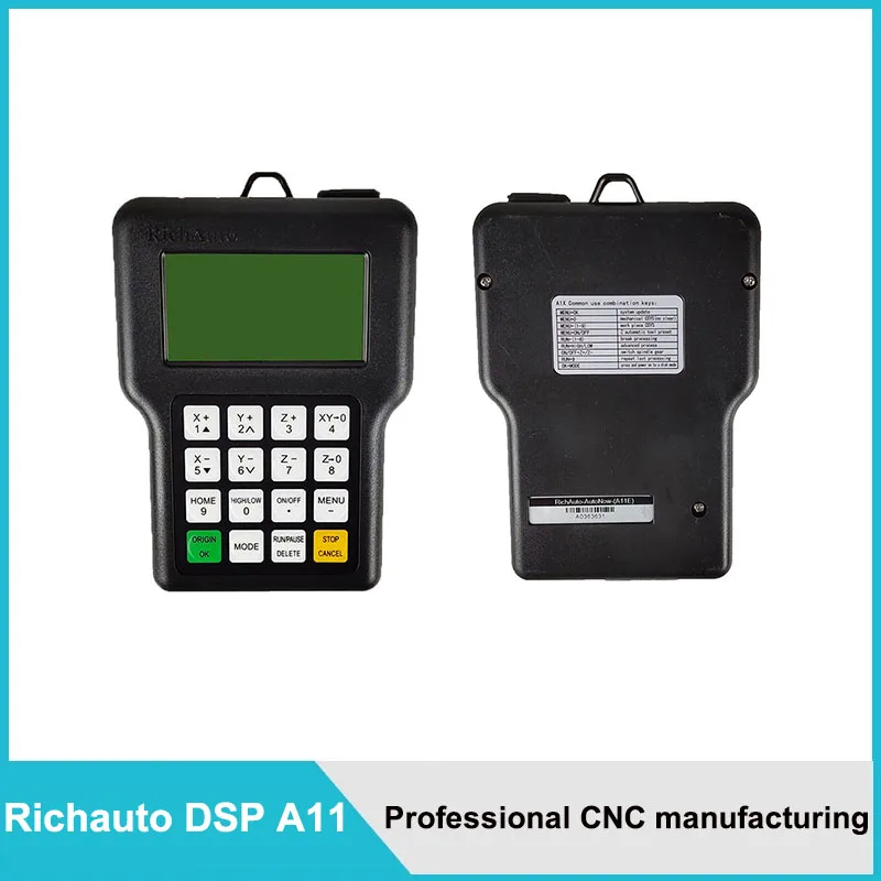 CNC 3-axis 4-axis controller RichAuto genuine DSP A11E A18 English version CNC engraving machine motion control system