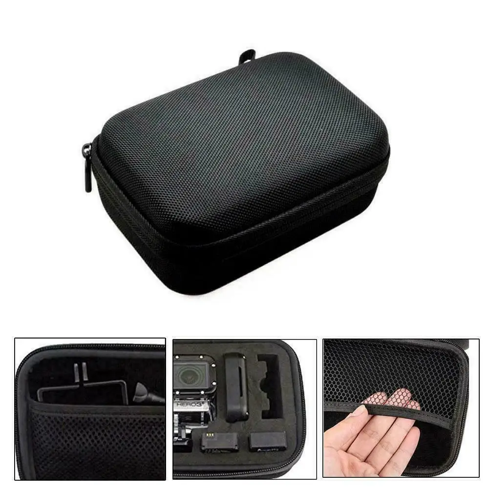 Waterproof Storage Bag Carry Travel Hard Case For GoPro Hero 8 7 5 Sport Camera Accessories Internal Shock-foam Protective Box